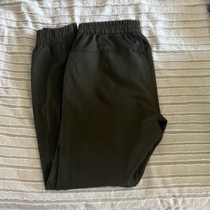 Olive green Lululemon joggers